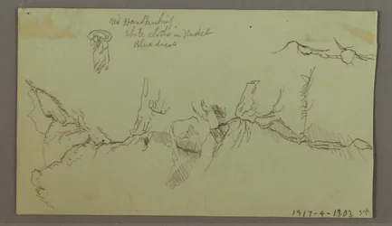 Dibujo, Valle Estrecho, Edificio, 11 de septiembre de 1803