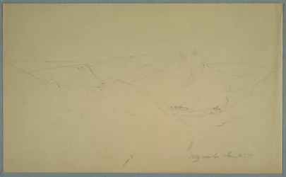 Dibujo, puerto de Petty, 24 de junio de 1859