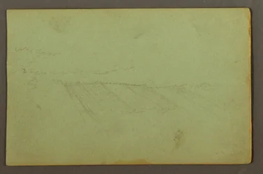 Dibujo, Lluvia, posiblemente 1856