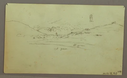 Dibujo, Ruinas, 27 de abril de 1868