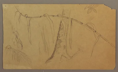 Dibujo, Paisaje marino, 1865