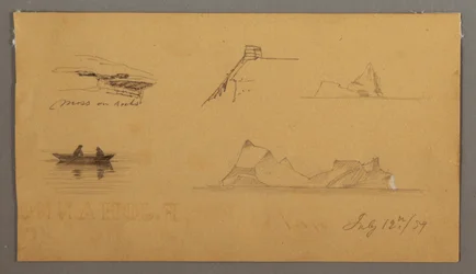 Dibujo, Bocetos del Labrador, 12 de julio de 1859