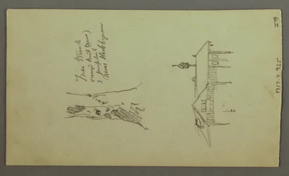 Dibujo, Sloping Valley, 8 de julio de 1868