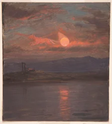 Dibujo, Fantasía del Carro del Sol, probablemente 1868-69