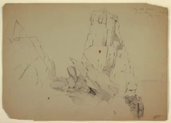 Dibujo, "The Old Bishop", septiembre de 1851