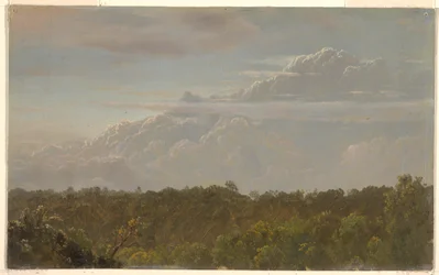 Dibujo, Nubes de trueno, Jamaica, agosto de 1865, 1865