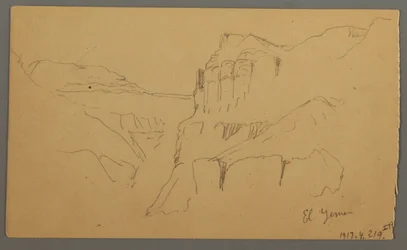 Dibujo, Valleyside, febrero de 1869 