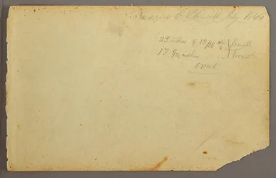 Dibujo, Paisaje arbolado, 1844