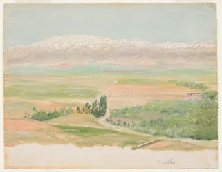 Montañas cerca de Baalbec