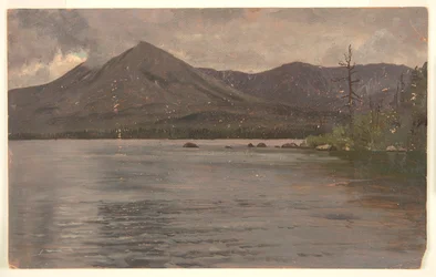 Monte Katahdin, desde el Lago Katahdin