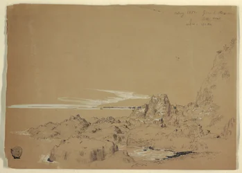 Costa rocosa, Grand Manan, Canadá