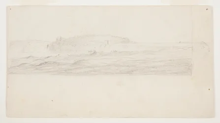 Estudio para una pintura de las Cataratas del Niágara