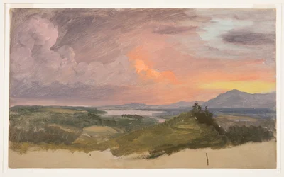 Atardecer en el valle del Hudson