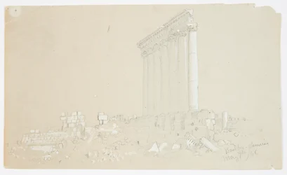 Templo de Júpiter al amanecer, Baalbek