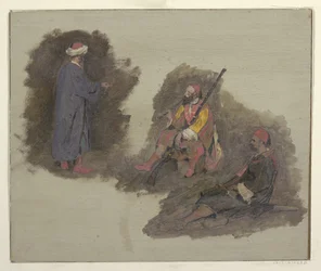 Tres beduinos