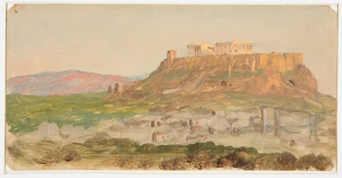 Vista de la Acrópolis, Amanecer