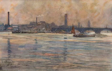 El Támesis, Londres, c1893