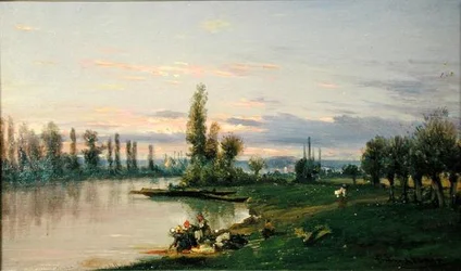 La orilla del Sena