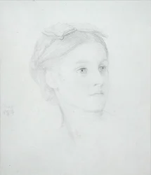 Retrato de May Sartoris, 1854