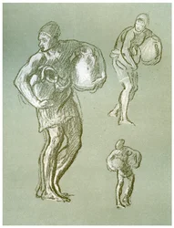 Estudios para Las Artes de la Paz, c1880-1882