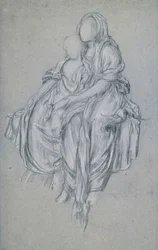 Estudio para La Daphnephoria, c.1876