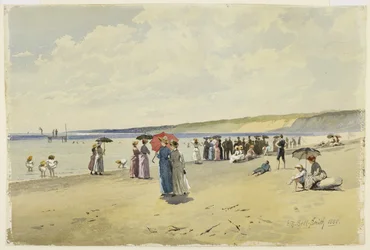 La playa, 1888