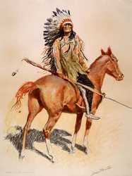 Un jefe sioux