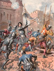 Juana de Arco en el sitio de Orleans