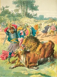 Pepin-Le-Bref en el Campo de Marte