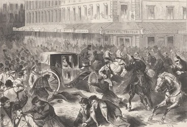 Vera Zasulich dispara el 24 de enero de 1878 al gobernador de Petersburgo General Trepov, 1878