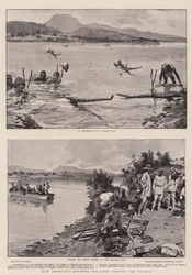 Cómo la Infantería Montada de Bethune cruzó el Tugela