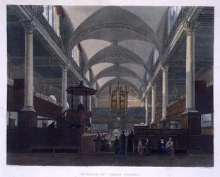 Interior de Christ Church, de 