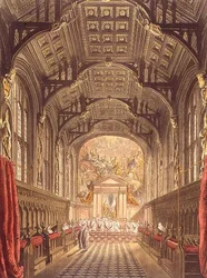 La Capilla del All Souls College, ilustración de la 