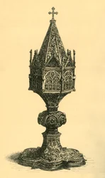 Custodia, c1450, 1881