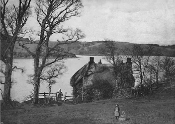 El río Fal, desde Tolvern, c1896