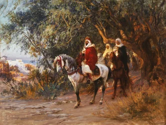 Árabes a caballo
