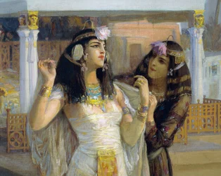 Cleopatra en las terrazas de Philae