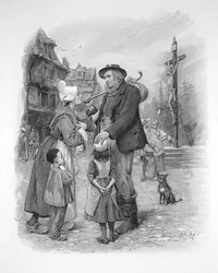 Mr Peggotty en St. Saviour