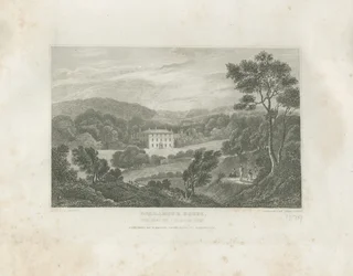 Colton - Bellamour House: grabado, nd [c 1830]