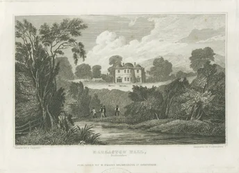 Darlaston Hall: grabado, nd [c 1830]