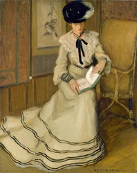 Niña leyendo, c.1903-04