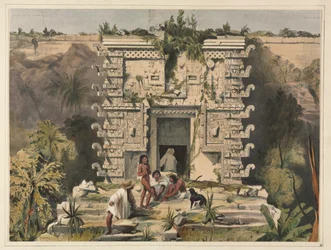 Puerta del Gran Teocalli, Uxmal