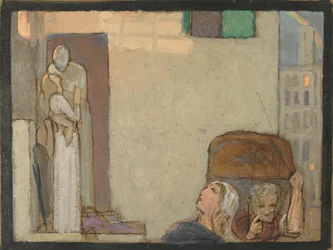 Estudio para La Despedida, c.1907