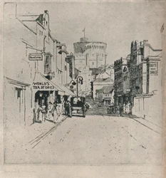 Calle Peascod, Windsor, c. 1918