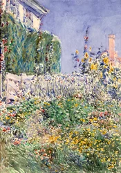 El jardín de Thaxter, 1892