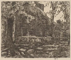 La cabaña de Home Sweet Home, Easthampton, 1921