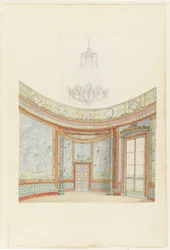 Diseño para la decoración del salón del Royal Pavillion, Brighton