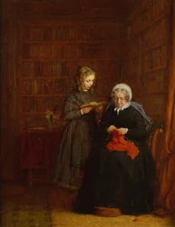 Retrato de la Sra. Hearne y su Sobrina Nieta Fanny Sowman