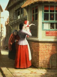Enviando una carta, 1879