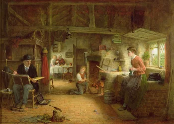 La visita del artista